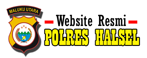 Website Polres Halmahera Selatan